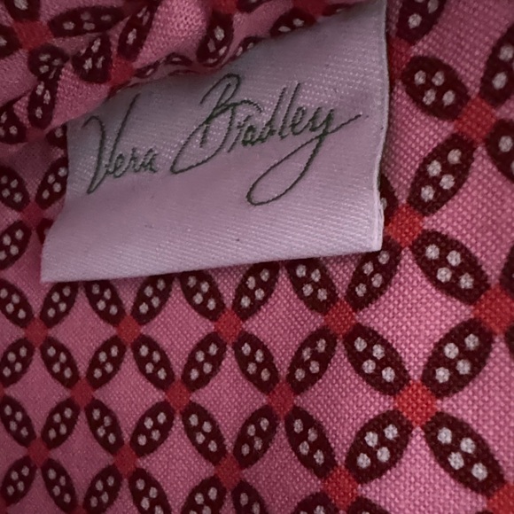 NWOT Vera Bradley Bali Woven Clutch - Brown, Pink and Yellow - Picture 2 of 5